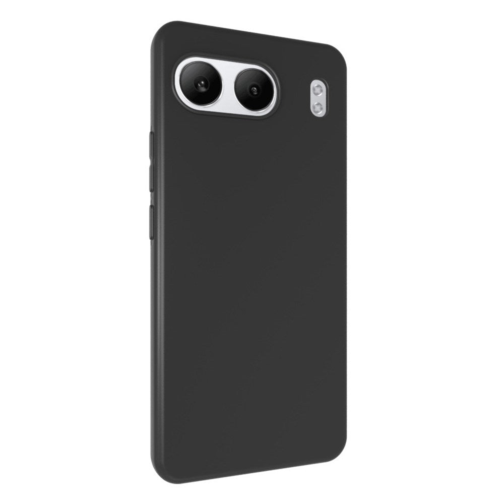 OnePlus Nord 4 - EIDERWOOD Mat Fleksibel Plastik Cover - Sort