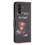 EIDERWOOD Samsung Galaxy A16 Læder Flip Cover m. Pung & Print - Bjørn
