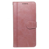 EIDERWOOD iPhone 16 Læder Flip Cover m. Ståfunktion & Pung - Rose Gold