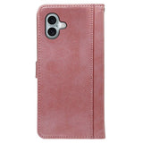 EIDERWOOD iPhone 16 Læder Flip Cover m. Ståfunktion & Pung - Rose Gold