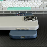 EIDERWOOD iPhone 14 Pro Silikone Bagside Cover m. Indbygget Kamerabeskyttelse - Sort