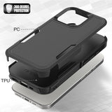 EIDERWOOD iPhone 16 Pro Hybrid Bagside Cover - Sort