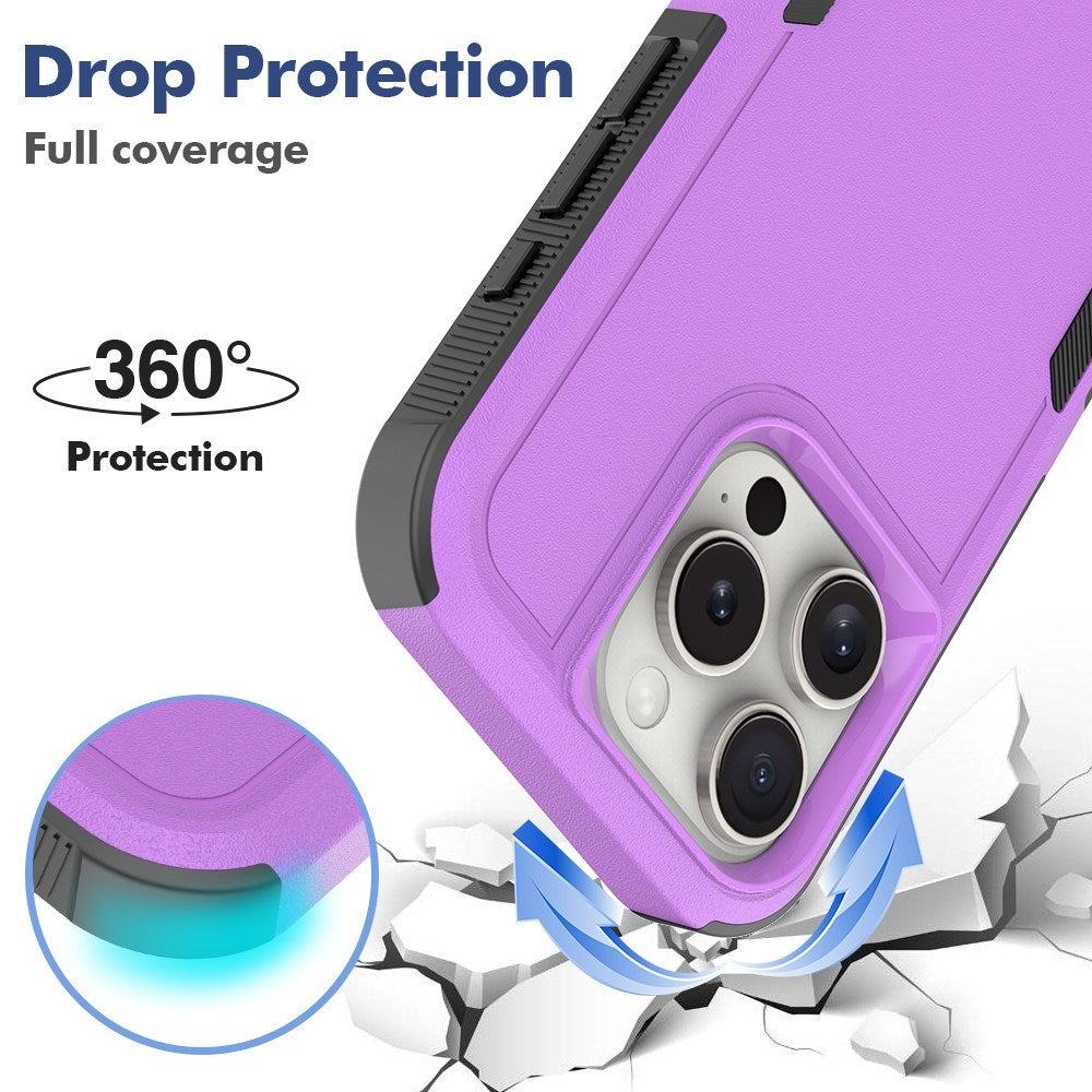 EIDERWOOD iPhone 16 Pro Hybrid Bagside Cover - Lilla