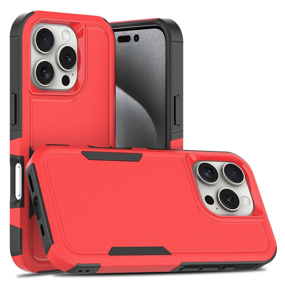 EIDERWOOD iPhone 16 Pro Hybrid Bagside Cover - Rød