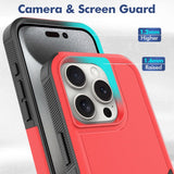 EIDERWOOD iPhone 16 Pro Hybrid Bagside Cover - Rød