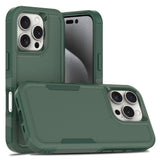 EIDERWOOD iPhone 16 Pro Hybrid Bagside Cover - Mørkegrøn