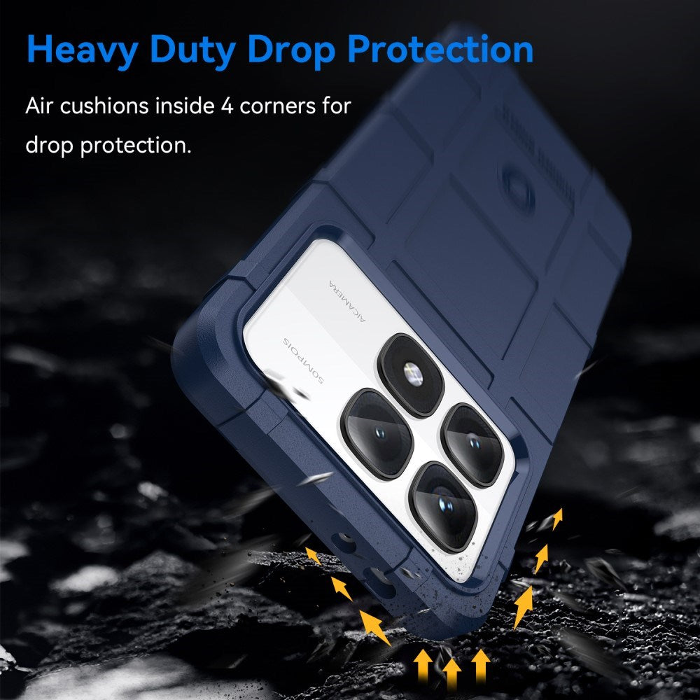 EIDERWOOD Xiaomi 14T Pro Rugged Shield Series Håndværker Bagside Cover - Blå