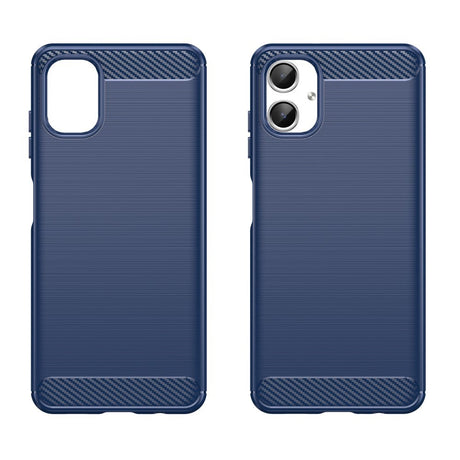 EIDERWOOD Samsung Galaxy A06 Brushed Carbon Plastik Bagside Cover - Blå