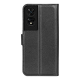 EIDERWOOD TCL 505 Kunstlæder Flip Cover m. Kortholder - Sort