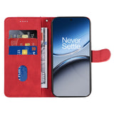 OnePlus Nord 4 - EIDERWOOD Mønstret Læder Cover m. Pung & Strop - Rød