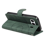 OnePlus Nord 4 - EIDERWOOD Mønstret Læder Cover m. Pung & Strop - Grøn