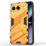 EIDERWOOD OnePlus Nord 4 (5G) Hybrid Håndværker Bagside Cover m. Kickstand - Orange