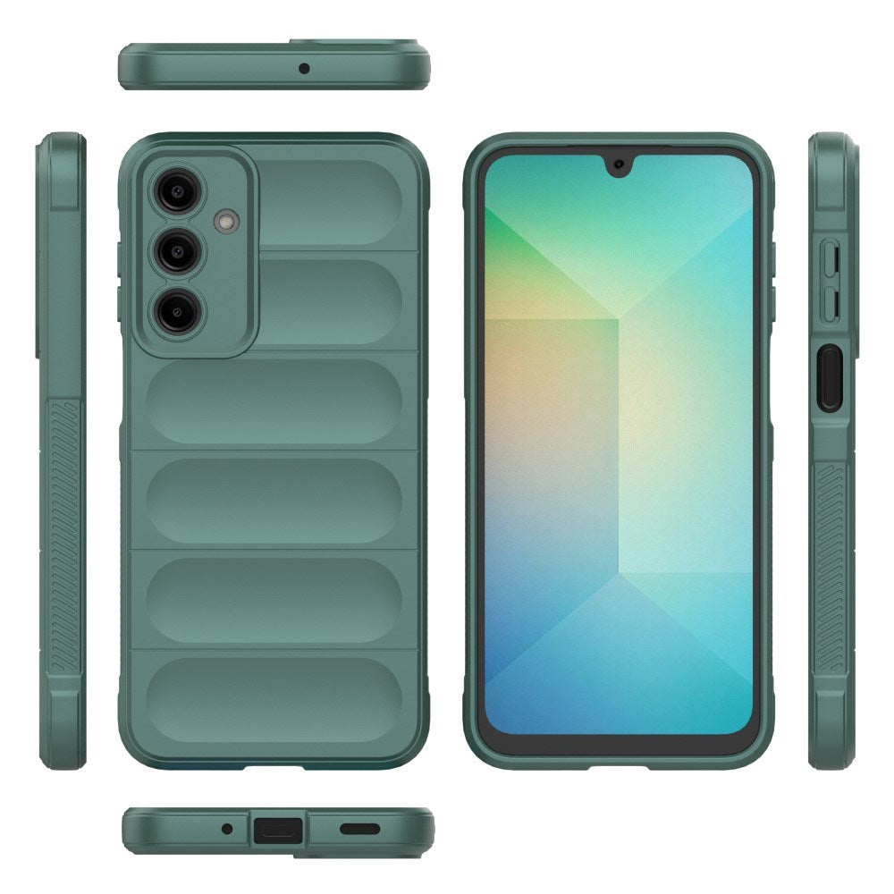 EIDERWOOD Samsung Galaxy A16 (4G/5G) Fleksibelt Plastik Bagside Cover - Grøn