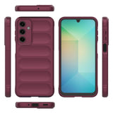 EIDERWOOD Samsung Galaxy A16 (4G/5G) Fleksibelt Plastik Bagside Cover - Mørkerød