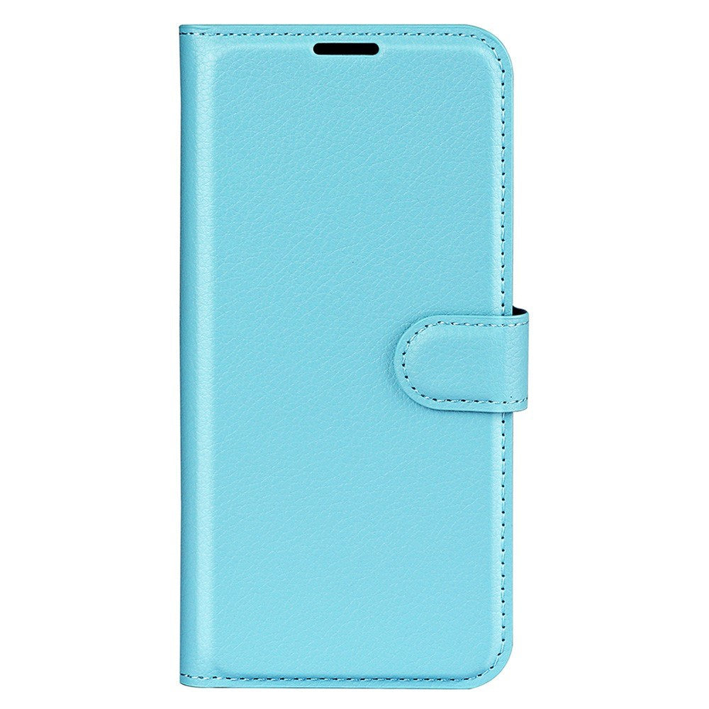 EIDERWOOD Xiaomi 14T Pro Litchi Læder Flip Cover m. Pung - Blå