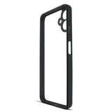 EIDERWOOD Samsung Galaxy A16 Hybrid Bagside Cover - Gennemsigtig / Sort