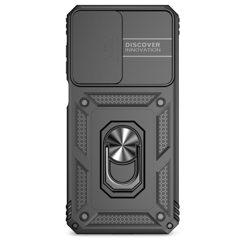 EIDERWOOD Samsung Galaxy A16 (4G/5G) Håndværker Bagside Cover m. Magnetisk Kickstand & Cam Slider - Sort