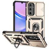 EIDERWOOD Samsung Galaxy A16 (4G/5G) Håndværker Bagside Cover m. Magnetisk Kickstand & Cam Slider - Guld