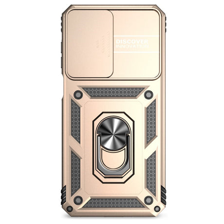 EIDERWOOD Samsung Galaxy A16 (4G/5G) Håndværker Bagside Cover m. Magnetisk Kickstand & Cam Slider - Guld