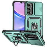 EIDERWOOD Samsung Galaxy A16 (4G/5G) Håndværker Bagside Cover m. Magnetisk Kickstand & Cam Slider - Turkis