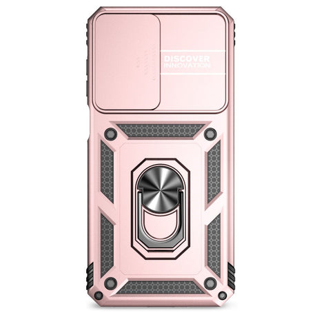 EIDERWOOD Samsung Galaxy A16 (4G/5G) Håndværker Bagside Cover m. Magnetisk Kickstand & Cam Slider - Rose Gold