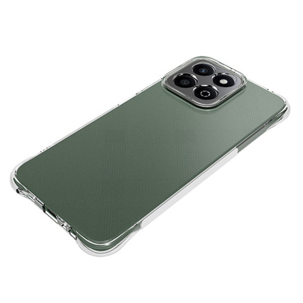 Honor 200 Smart - EIDERWOOD Fleksibelt Plastik Bagside Cover - Gennemsigtig