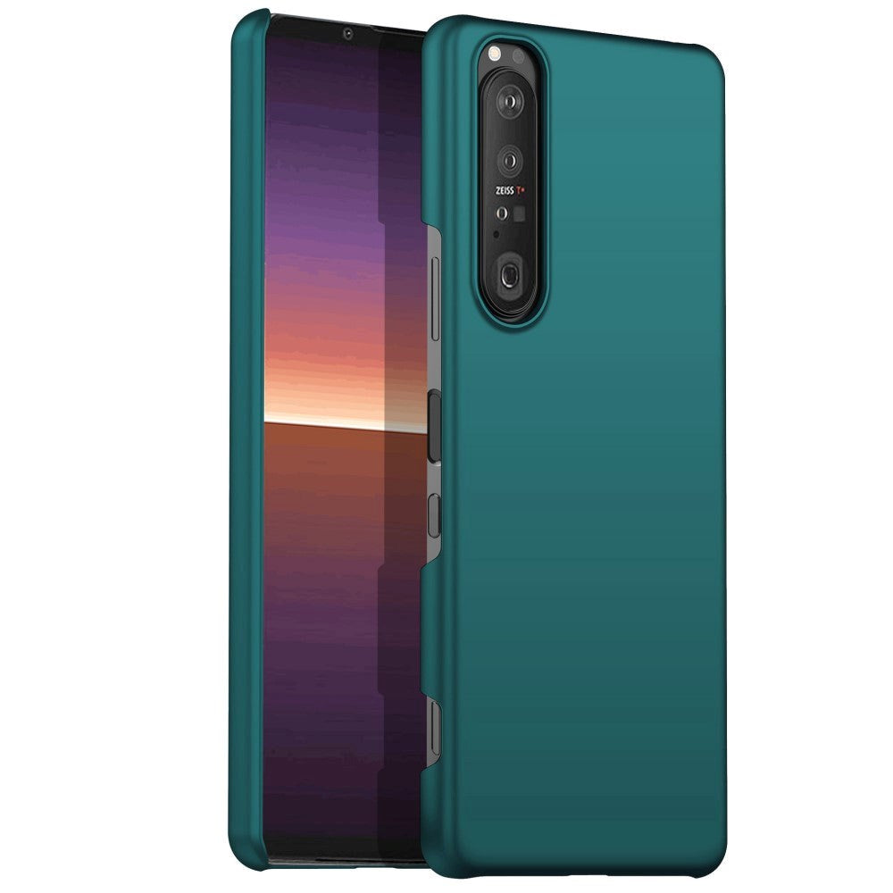 Sony Xperia 1 IV Ultra Slim Bagsidecover - Modstandsdygtig mod Ridser - Grøn