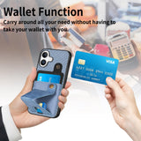 EIDERWOOD iPhone 16 Plus K-Formet Hybrid Mobil Cover - Rose Gold