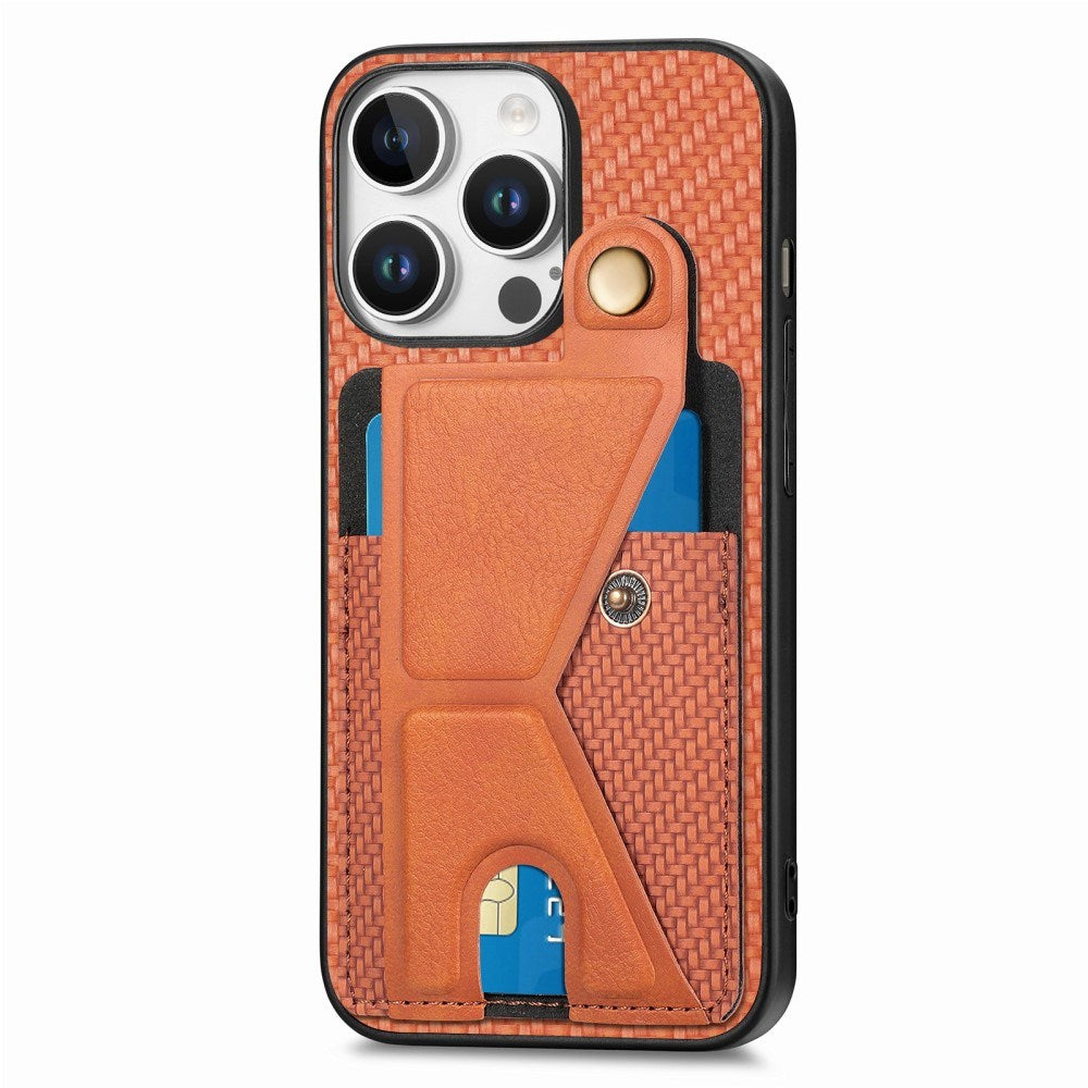 EIDERWOOD iPhone 16 Pro K-Formet Hybrid Mobil Cover - Orange