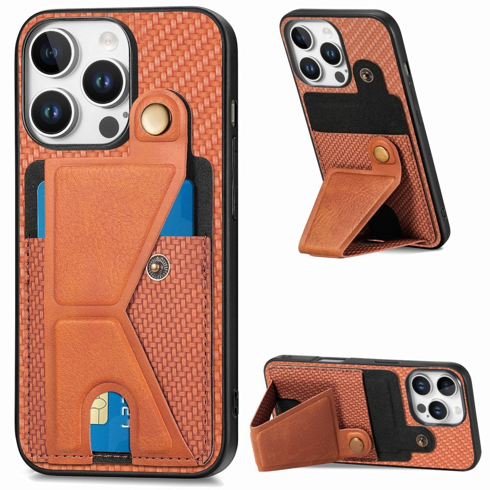 EIDERWOOD iPhone 16 Pro Max K-Formet Hybrid Mobil Cover - Orange