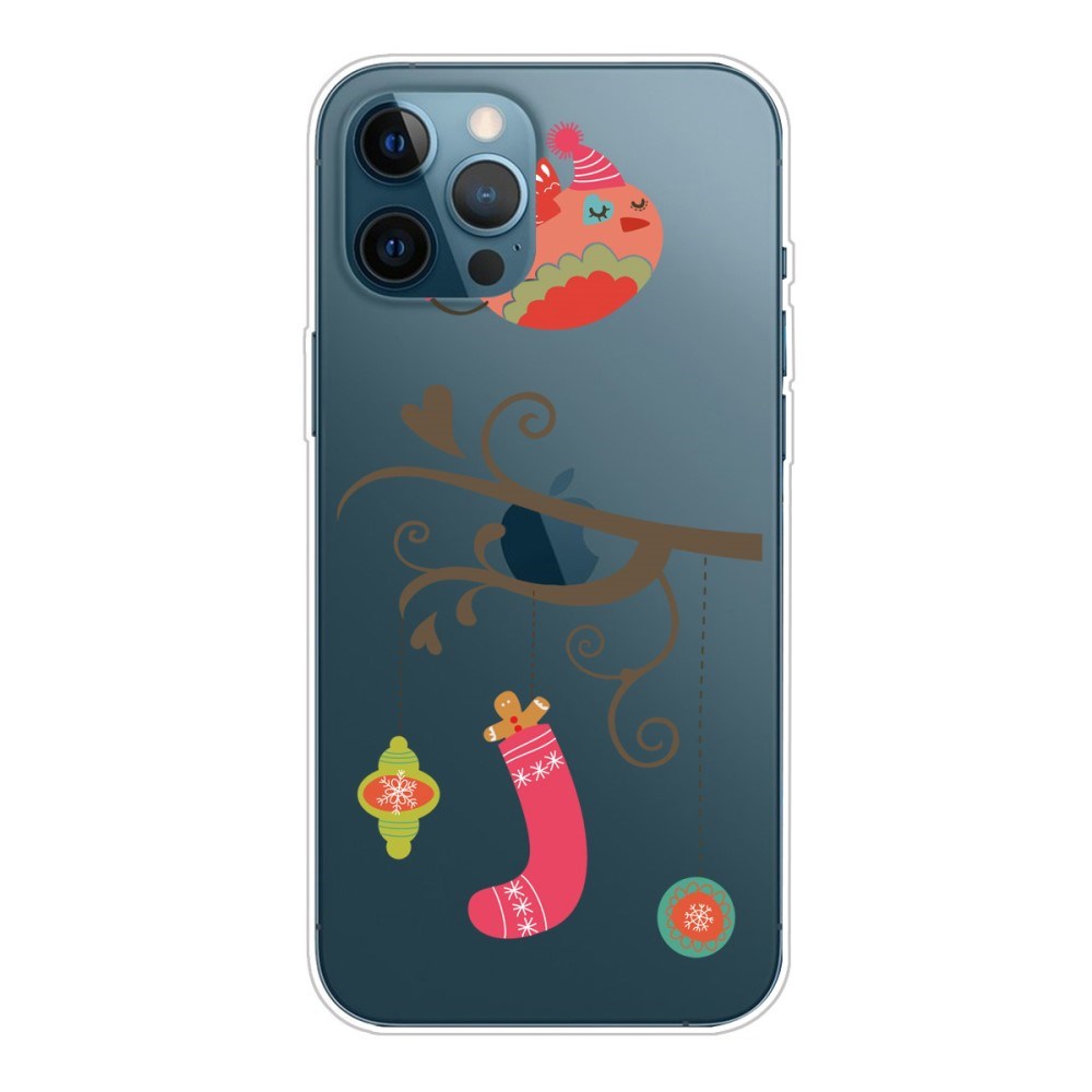 EIDERWOOD iPhone 16 Pro Max Fleksibelt Plast Bagside Julecover - Merry Christmas - Julestemning