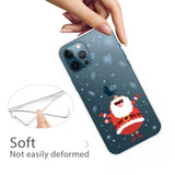 EIDERWOOD iPhone 16 Pro Max Fleksibelt Plast Bagside Julecover - Merry Christmas - Julemand &  Snefnug