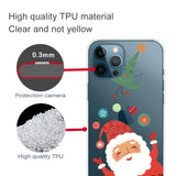 EIDERWOOD iPhone 16 Pro Max Fleksibelt Plast Bagside Julecover - Merry Christmas - Julemanden