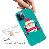 EIDERWOOD iPhone 16 Pro Max Fleksibelt Plast Bagside Julecover - Merry Christmas - Glad Julemand