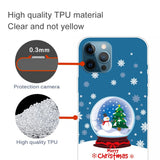 EIDERWOOD iPhone 16 Pro Max Fleksibelt Plast Bagside Julecover - Merry Christmas - Snekugle