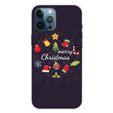 EIDERWOOD iPhone 16 Pro Fleksibelt Plast Bagside Julecover - Merry Christmas - Juledekorationer