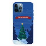 EIDERWOOD iPhone 16 Pro Fleksibelt Plast Bagside Julecover - Merry Christmas - Juletræ