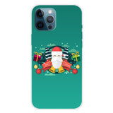 EIDERWOOD iPhone 16 Pro Fleksibelt Plast Bagside Julecover - Merry Christmas - Julemanden