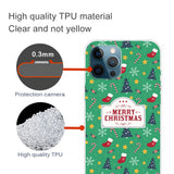 EIDERWOOD iPhone 16 Pro Fleksibelt Plast Bagside Julecover - Merry Christmas - Juletema