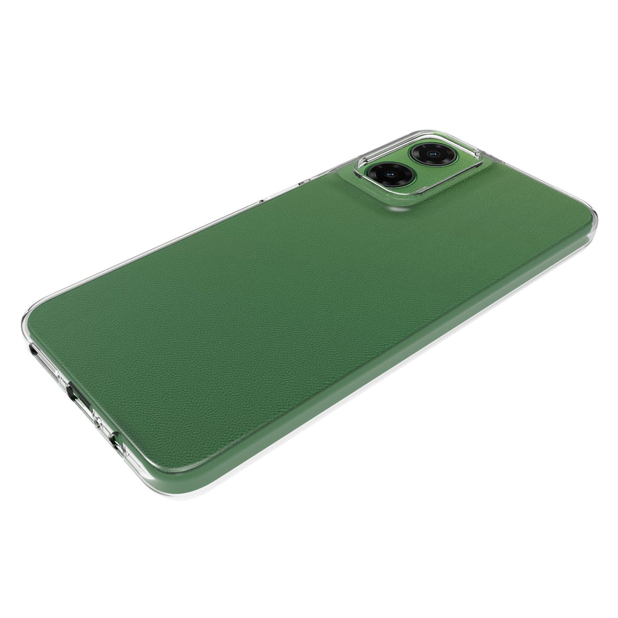 Motorola Moto G35 5G - EIDERWOOD - Fleksibel Plastik Cover - Gennemsigtig