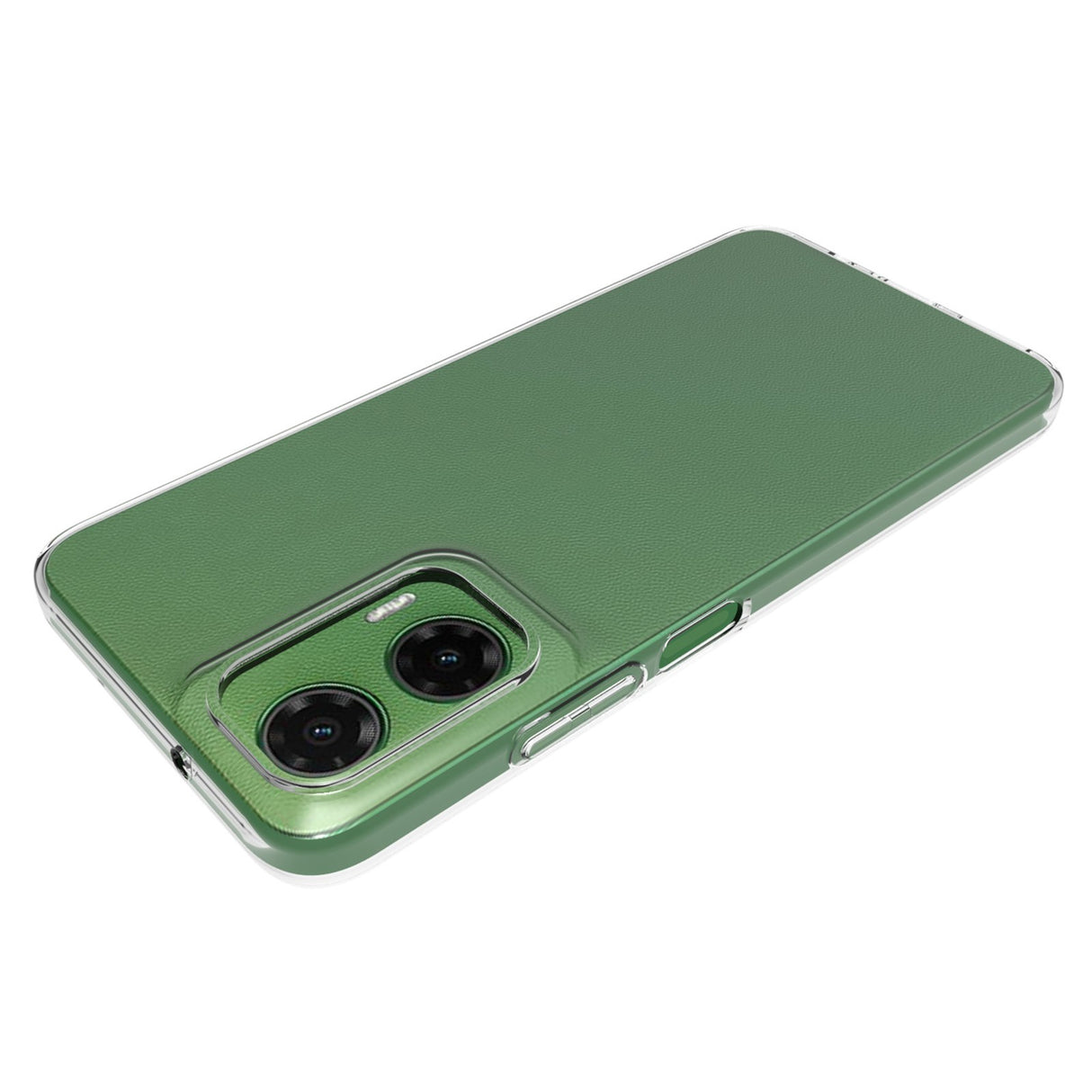 Motorola Moto G35 5G - EIDERWOOD - Fleksibel Plastik Cover - Gennemsigtig