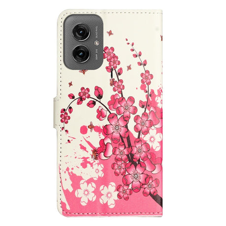 EIDERWOOD Motorola Moto G55 Flip Case inkl. Pung og Ståfunktion - Blomster