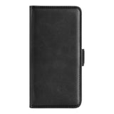 EIDERWOOD Xiaomi Redmi 14C / Poco C75 - Kunstlæder Flip Cover m. Kortholder & Stander - Sort