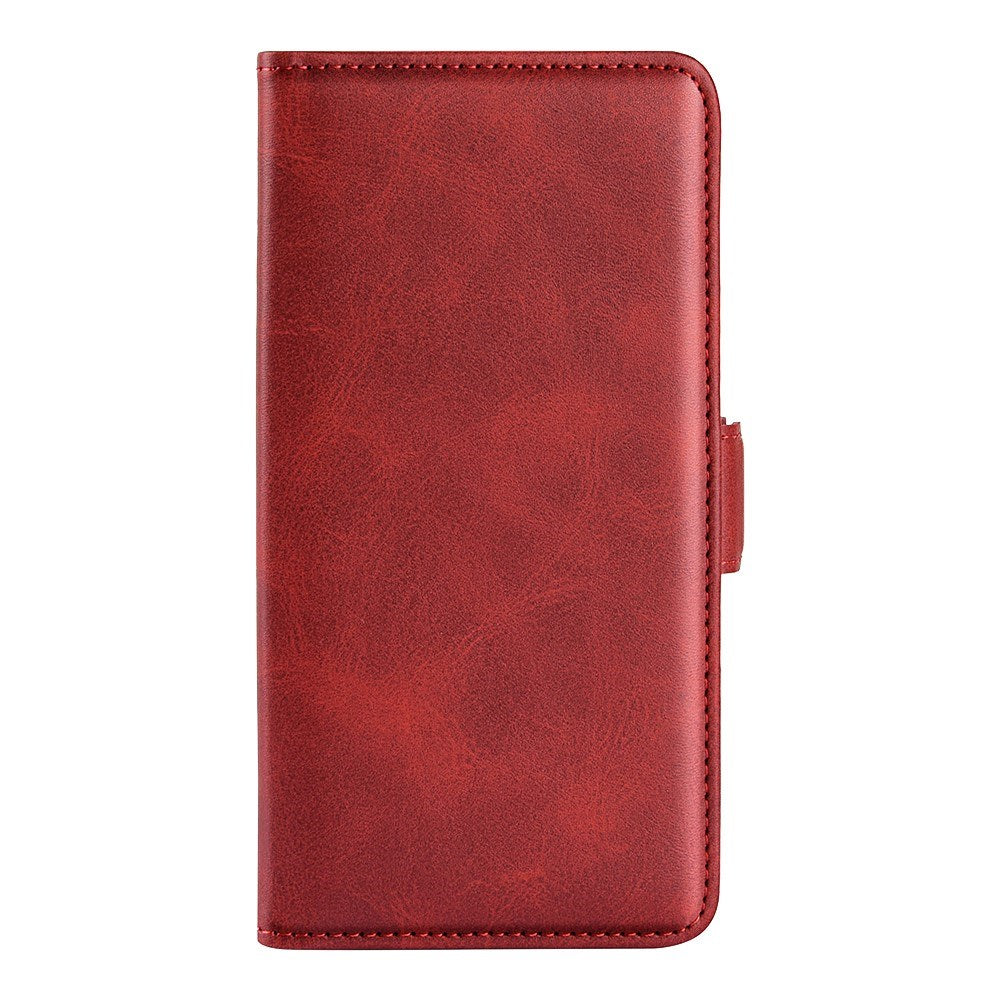 EIDERWOOD Xiaomi Redmi 14C / Poco C75 - Kunstlæder Flip Cover m. Kortholder & Stander - Rød