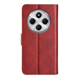 EIDERWOOD Xiaomi Redmi 14C / Poco C75 - Kunstlæder Flip Cover m. Kortholder & Stander - Rød