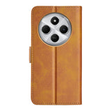 EIDERWOOD Xiaomi Redmi 14C / Poco C75 - Kunstlæder Flip Cover m. Kortholder & Stander - Lysebrun