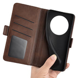 EIDERWOOD Xiaomi Redmi 14C / Poco C75 - Kunstlæder Flip Cover m. Kortholder & Stander - Brun