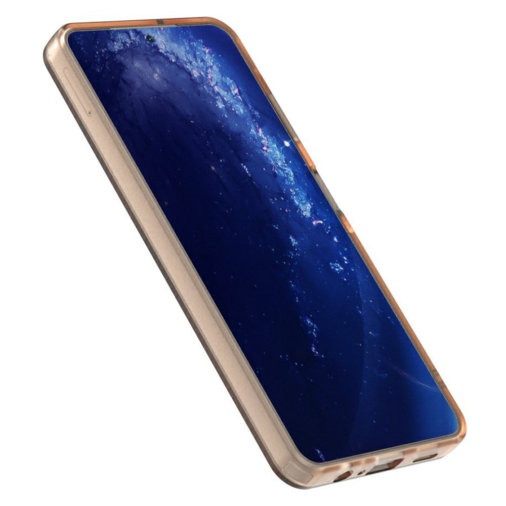 EIDERWOOD Samsung Galaxy A06 Hybrid Plast Mobil Cover - MagSafe Kompatibel - Gennemsigtig / Lilla