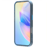 EIDERWOOD iPhone 16 Pro Hybrid Plast Mobil Cover - MagSafe Kompatibel - Gennemsigtig / Blå