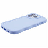 EIDERWOOD iPhone 16 Pro Max Fleksibelt Plastik Wavy Mobil Cover - Lilla
